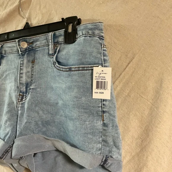 NWT Light Blue Jean Shorts - Picture 3 of 6